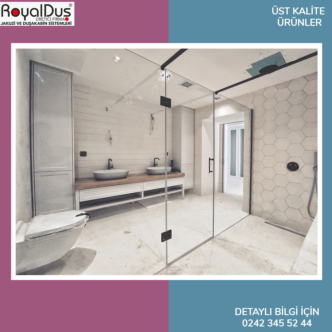 Profilsiz Duşakabin