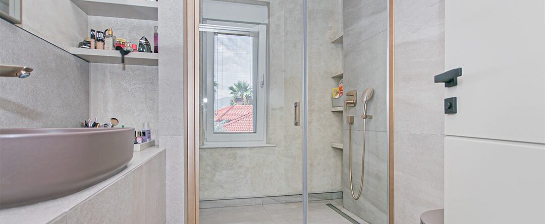 Kum Beji-Krom-Moka Renk Duşakabin Lara