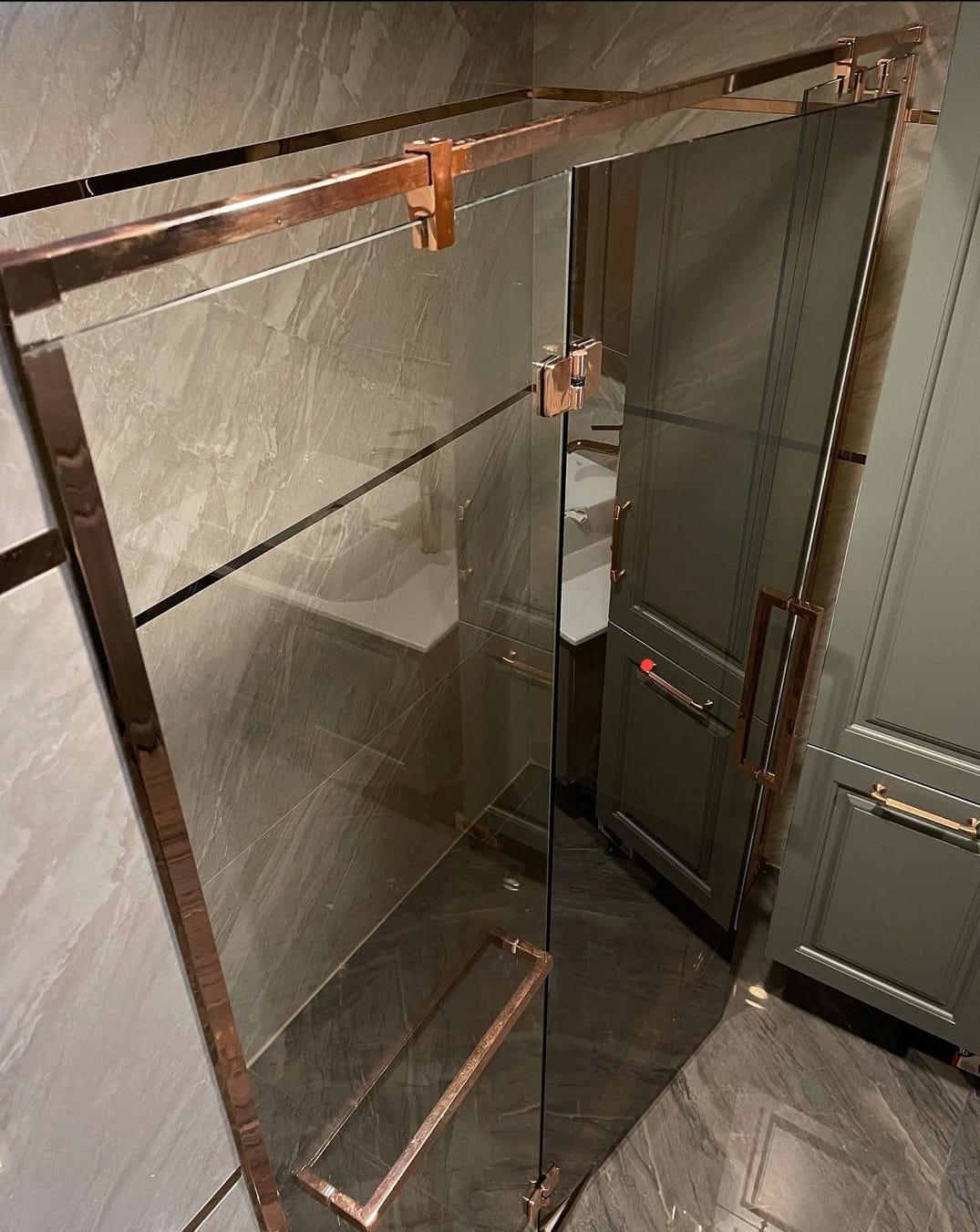 Eskitme Menteşeli Duşakabin Konyaaltı